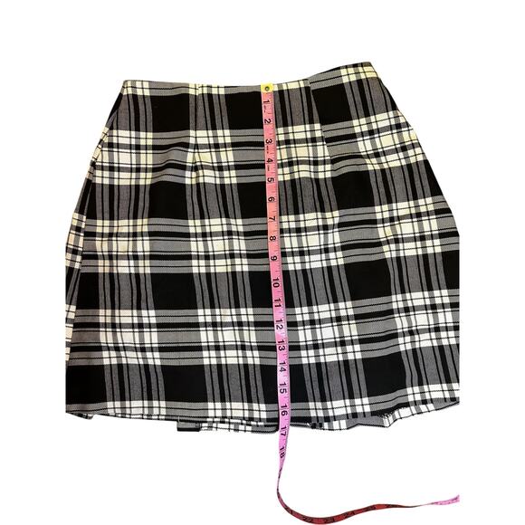Tracy Evans Women’s Vintage Plaid Pleated Skirt Size 7 (S) Y2K Academia Preppy - Picture 8 of 8